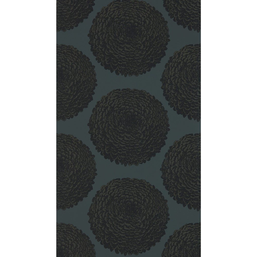 Elixity Wallpaper 112177 by Harlequin in Onyx Black